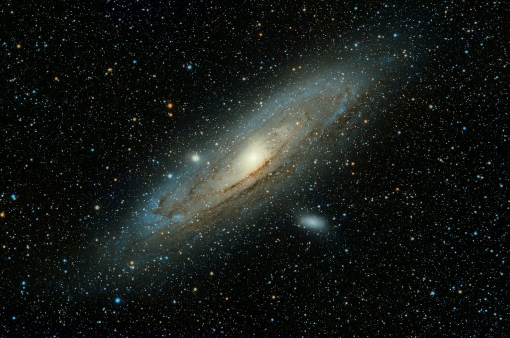 Une illustration de galaxie de trou noir
