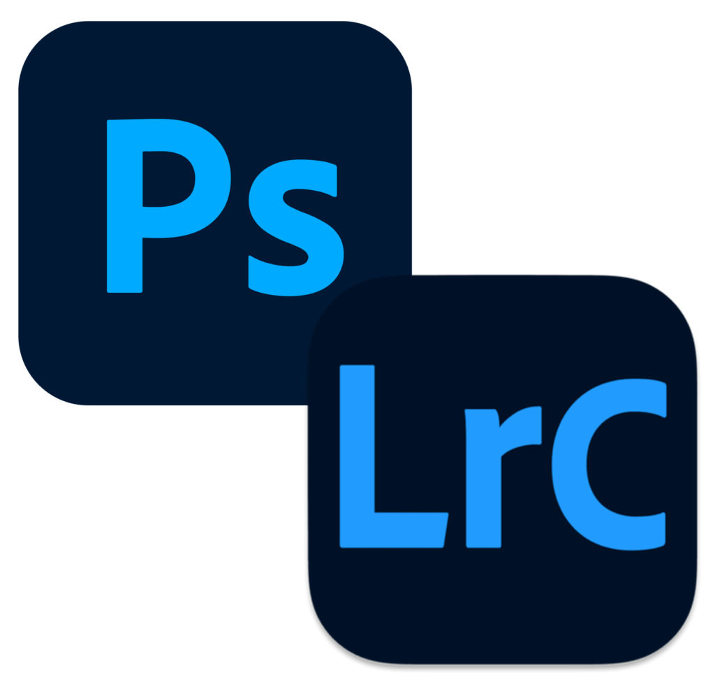 Logos Photoshop et Lightroom Classic